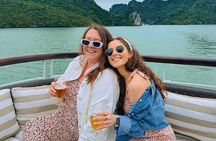 Luxury Day Cruise to Halong & Lan Ha Bay from harbor