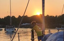 Boat Snorkeling with Aperitif on Board at Sunset