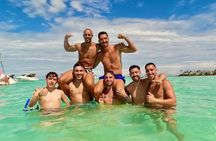 Amazing Catamaran to Isla Mujeres & Ice Bar from Playa del Carmen