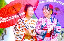Don a kimono, take a stroll in the Michelin 3star's Ritsurin Park