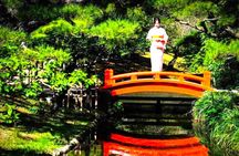 Don a kimono, take a stroll in the Michelin 3star's Ritsurin Park