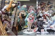Anime shopping tour in Osaka: figures, Manga, Maid Cafe, Knife