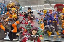 Anime shopping tour in Osaka: figures, Manga, Maid Cafe, Knife