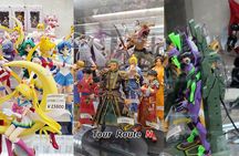 Anime shopping tour in Osaka: figures, Manga, Maid Cafe, Knife