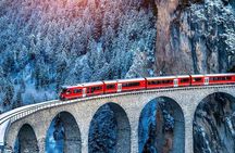 From Milan Guided Bernina Train Tour to St Moritz and Tirano