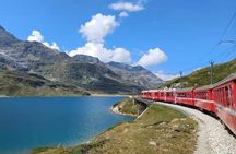 From Milan Guided Bernina Train Tour to St Moritz and Tirano