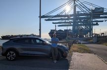 Expertly guided Antwerp Port Tour, (VIP-) car or minivan included