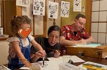 Yokohama: Manga Art & Cooking Experience in a Tatami Room