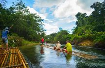 Bamboo Rafting and Monkey Cave with ATV Jungle from Phuket 
