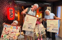 Kyoto Ramen Apron Painting and Michelin Cooking Class