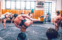 Tokyo Morning Sumo Practice Viewing Tour at a Real Stable