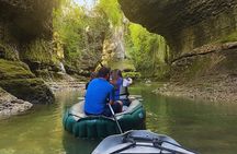 Martvili Canyon and Prometheus Cave Day Adventure Private tour