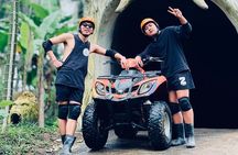 Ubud Zip-Line Adventure, Rice Terrace & ATV Quad Bike