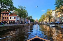Amsterdam Canal Tour by Open Boat – 90 min Small Group Experience