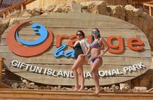 Orange Bay Island with Snorkeling, Lunch & Parasailing - Hurghada
