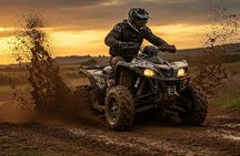 Marrakech: Agafay Desert Quad bike, Camles & Dinner Show 