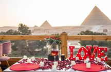 Light and sound show Pyramids with free romantic dinner