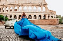 Rome Fiat 500 Tour With Photoshoot