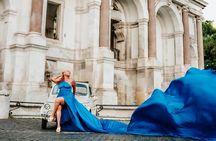 Rome Fiat 500 Tour With Photoshoot