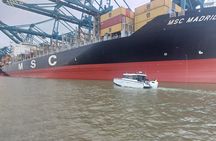 Port of Antwerp Mega Ship Tour in a Luxury Speedboat with Guide