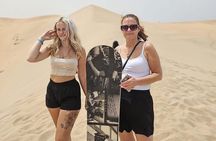Jet Ski and quad and sky on sand to agadir