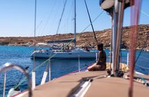 Naxos Semi Private Sailing Trip to Small Cyclades Food and Wine