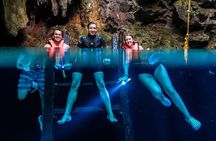 Private Cave Cenote, Open Cenote and Lunch Tour