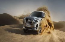 Dubai Desert Safari with Camel Riding, Sandboarding & Dinner
