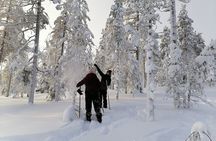 Private Full Day Snowshoe Hike and Ice Fishing Adventure