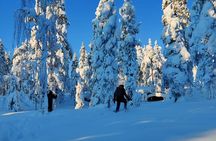 Private Full Day Snowshoe Hike and Ice Fishing Adventure