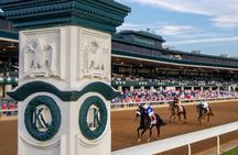 B&C horseback riding, Keeneland or Churchill Down Racetrack.