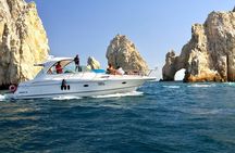 Private 42-foot luxury yacht tour in Los Cabos