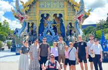 Chiang Rai White, Red, Blue Temples Tour + Lunch (Fr. Chiang Mai)