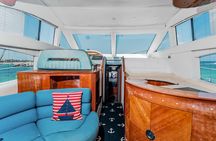 3-Hour 50' Azimut Private Catamaran with Snacks & Open Bar.