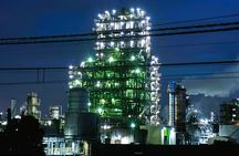 Private Expert Guide Car Tour Kawasaki Night Factory Lights