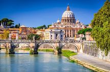 St. Peter Basilica, Passetto di Borgo & Castel Sant'Angelo entry