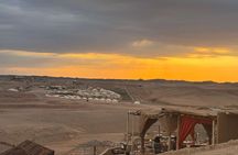 Agafay Desert Sunset Camel Ride, Dinner & Fire Show