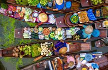 Floating Market & Railway Market Tour from Bangkok