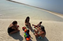 Hurghada Private Speedboat Dolphins, Snorkeling and White Island
