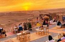 Agafay Desert Camel Ride Sunset & Berber Dinner with Fire Show