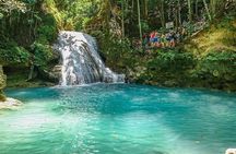 Blue Hole Waterfall, Bamboo River Rafting and ATV Tour Ocho Rios