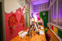 Rome: Paint & Sip Experience in Piazza Navona