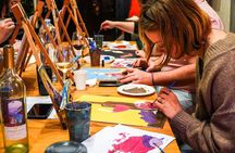 Rome: Paint & Sip Experience in Piazza Navona