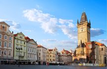 Prague Astronomical Clock with Town Hall Tower and River Cruise