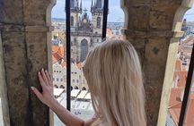 Prague Astronomical Clock with Town Hall Tower and River Cruise