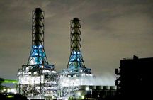 Private Expert Guide Car Tour Kawasaki Night Factory Lights