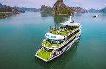 Halong Bay Day Tour On Sky Cruise 5 Star With Jacuzzi and Buffet
