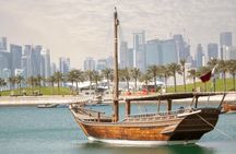 Qatar: Magical Sunset & Skyline View With Traditional Dhow Cruise