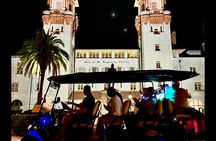  St. Augustine Ghost Tour on Premium Golf Cart with PiCk Up 