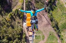 Bungee Jumping Action Valley Experience from Cusco